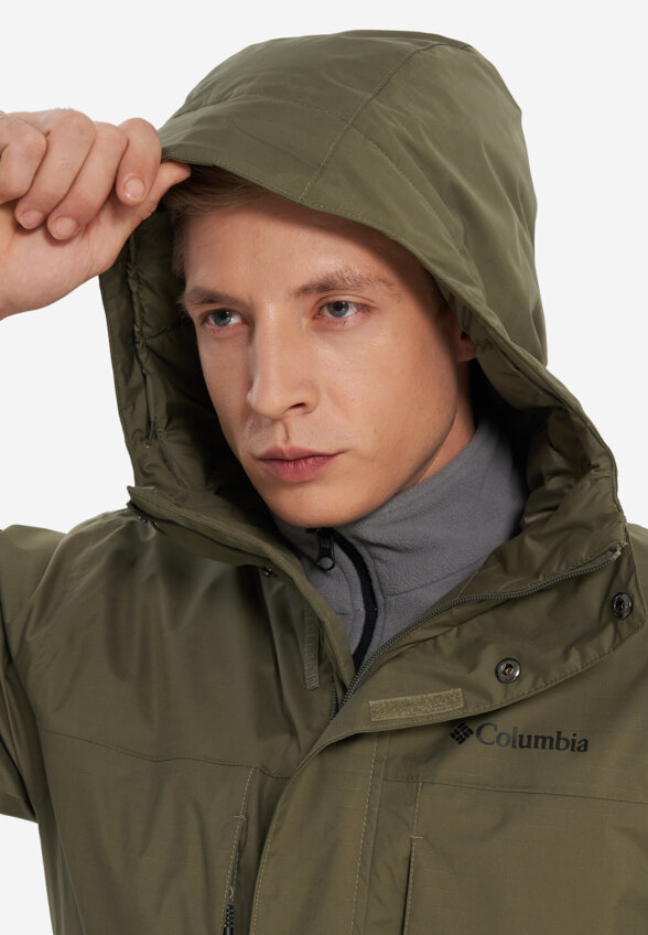 Пуховик мужской Columbia Oak Harbor Long Insulated Jacket, Зеленый