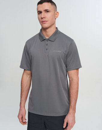Поло мужское Columbia Utilizer Polo, Серый женщинам