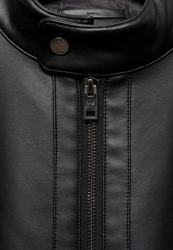 Куртка кожаная Mango Man