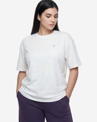 Футболка женская Demix, Plus Size, Белый женщинам