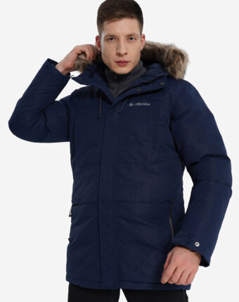 Пуховик мужской Columbia Marquam Peak III Parka, Синий женщинам