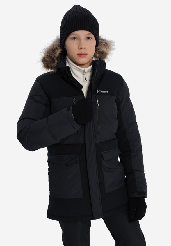 Куртка утепленная детская Columbia Marquam Peak Fusion II Parka, Черный