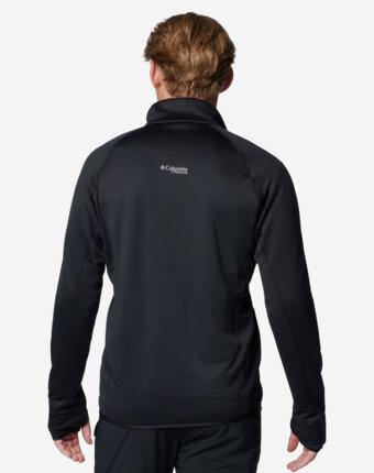 Джемпер флисовый мужской Columbia Triple Canyon Grid Fleece Fz II, Черный женщинам