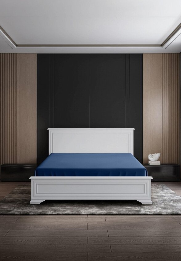 Простыня 2-спальная Soft Silver