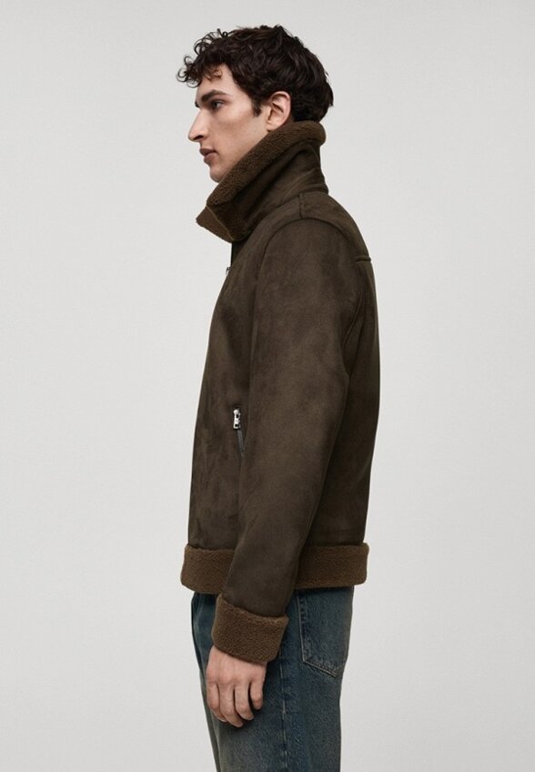 Дубленка Mango Man