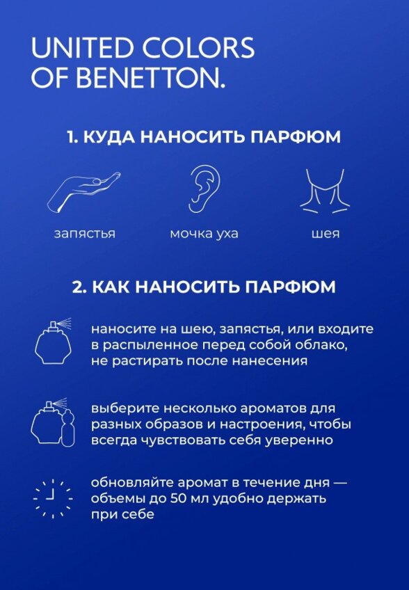 Туалетная вода United Colors of Benetton