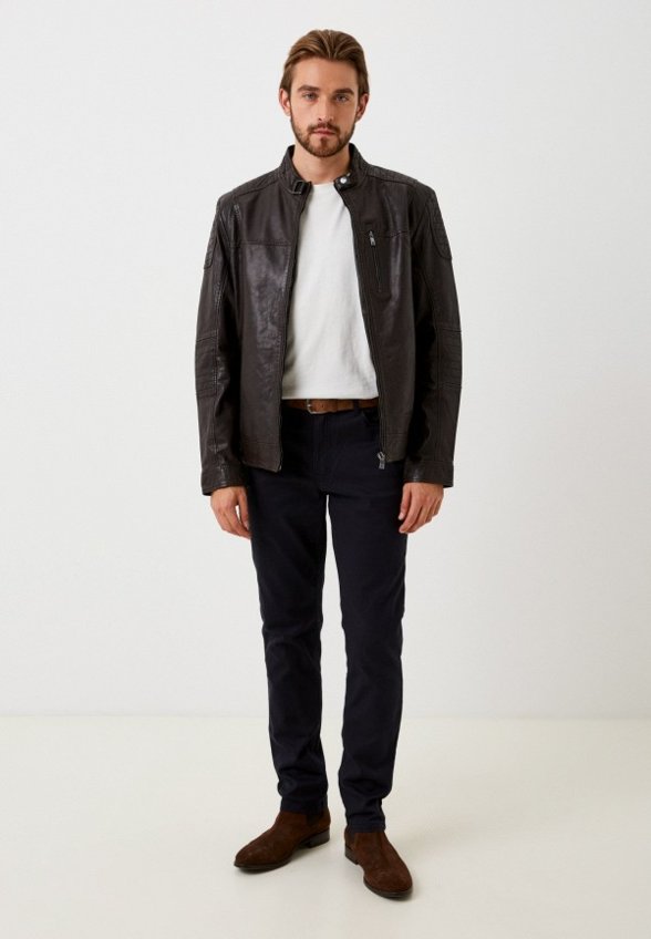 Куртка кожаная Jorg Weber