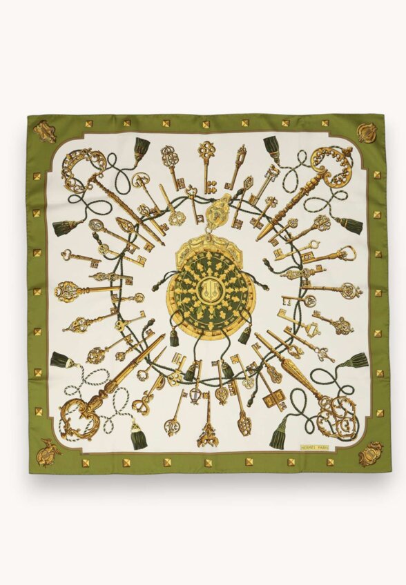 Hermes Silk Scarf