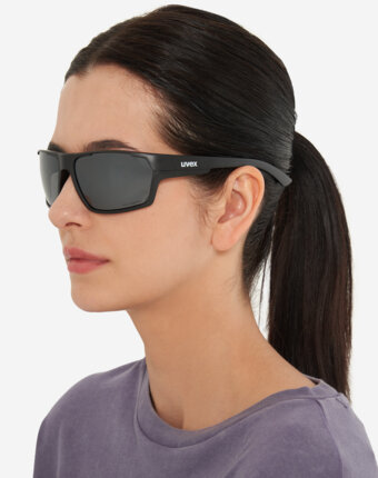 Солнцезащитные очки Uvex Sportstyle 233 P, Черный женщинам