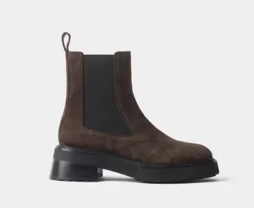 БОТИНКИ ЧЕЛСИ ИЗ ЗАМШИ