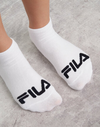 Носки для мальчиков FILA, 3 пары, Белый женщинам