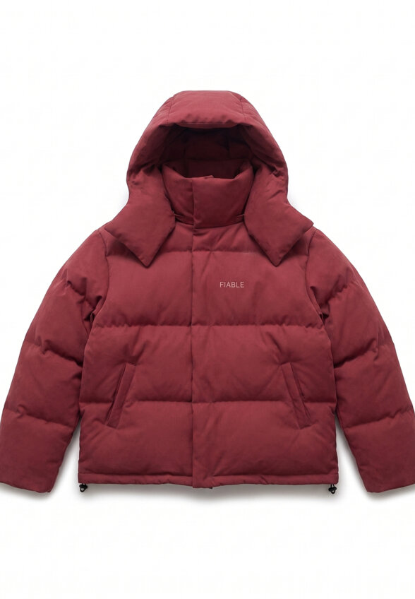 Пуховик Uniform Burgundy FABLE