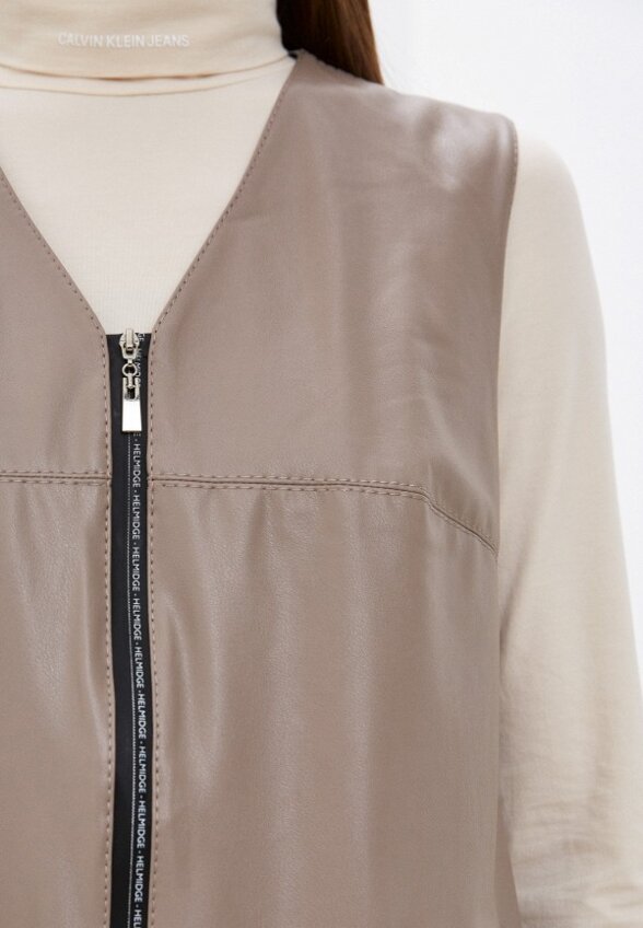 Жилет кожаный Helmidge