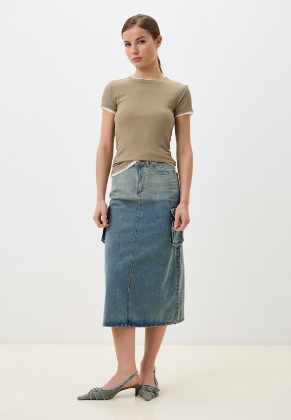 Юбка джинсовая Fresh Cotton