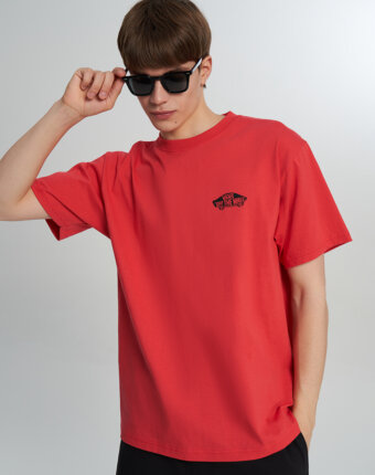 Футболка мужская Vans Double Standard SS, Красный женщинам