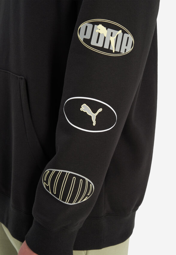 Худи мужское PUMA Ess Logo Lab Execution, Черный