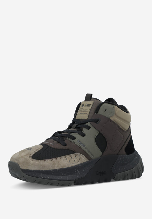 Кроссовки утепленные мужские Kappa Giusto, Коричневый