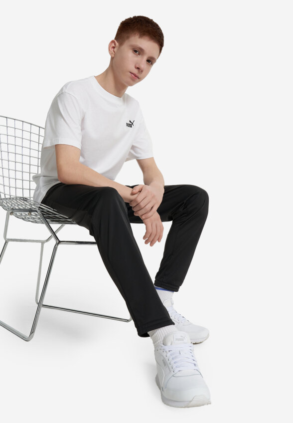 Футболка для мальчиков PUMA Small No. 1 Logo Relaxed, Белый