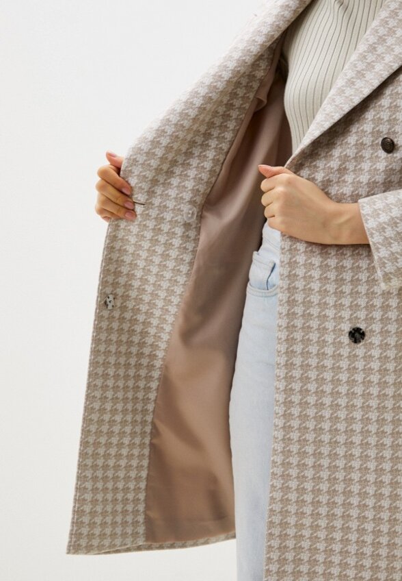 Пальто двубортное Снежная Королева