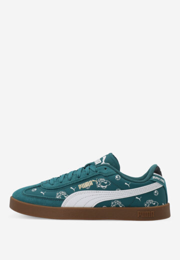 Кеды детские PUMA Club II Era Super, Зеленый