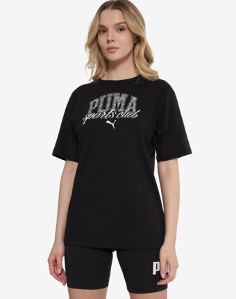 Футболка женская PUMA Class, Черный женщинам