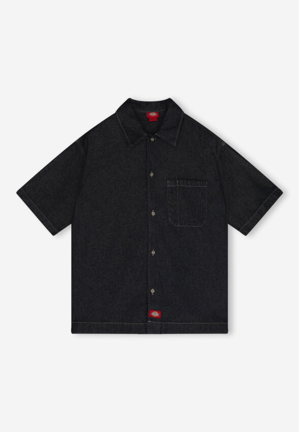 Рубашка с коротким рукавом мужская DICKIES Denim, Синий