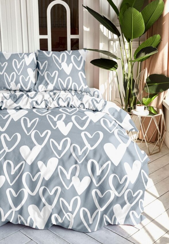 Постельное белье Евро Унисон