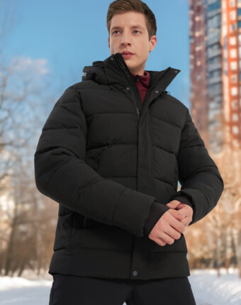 Пуховик мужской IcePeak Bixby, Черный женщинам