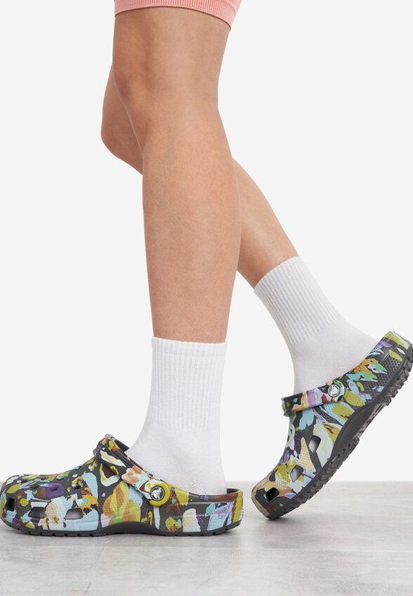Сабо женские Crocs, Черный