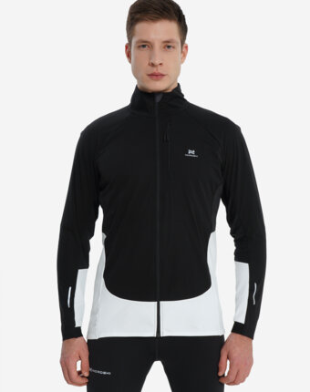 Куртка для беговых лыж мужская Nordski Race, Черный женщинам