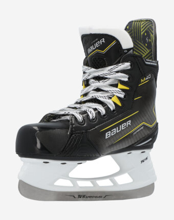 Коньки хоккейные детские Bauer Supreme M40 YTH, Черный мужчинам