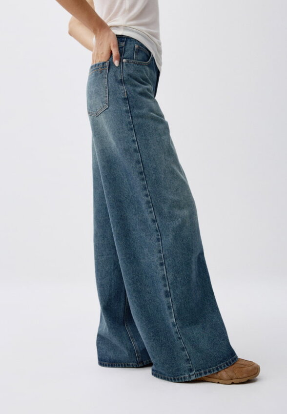 Джинсы WIDE LEG