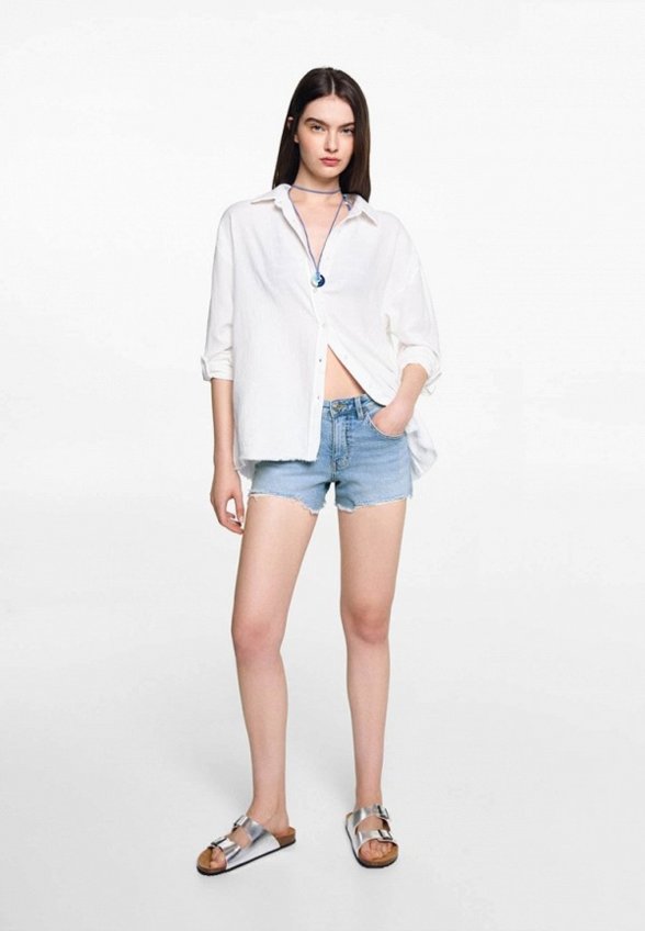 Шорты джинсовые Mango Teen