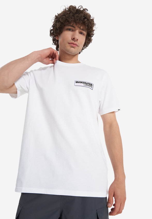 Футболка мужская Quiksilver Palm Square, Белый