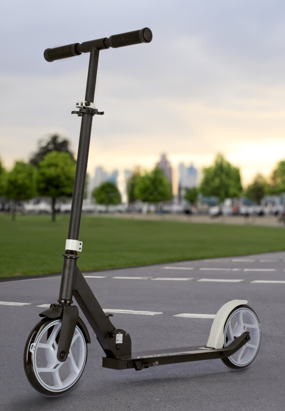 Самокат женский Reaction, 200 мм, Черный