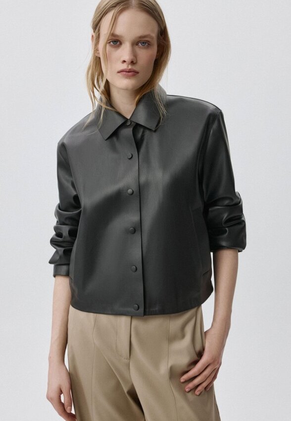 Куртка кожаная Sela