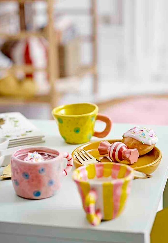 Кружка керамическая Блумингвиль МИНИ (Bloomingville MINI) 