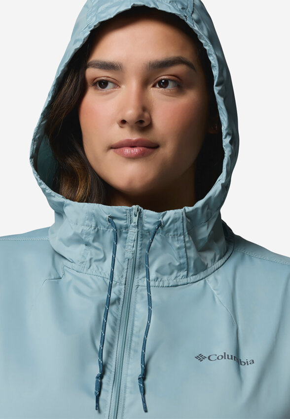 Ветровка женская Columbia Flash Forward II Windbreaker, Plus Size, Голубой