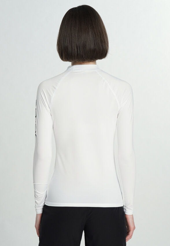 Рашгард женский Roxy Whole Hearted, Белый