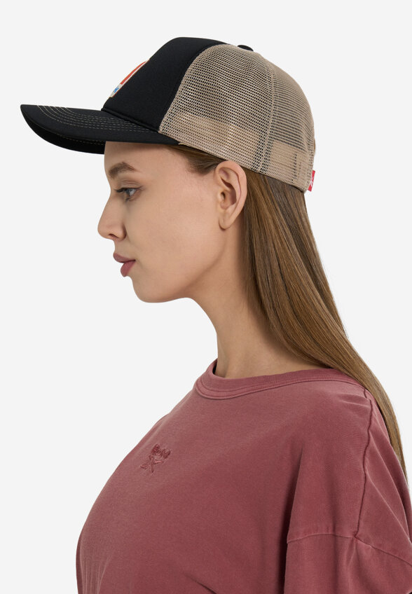 Бейсболка Reebok Vintage Trucker, Черный