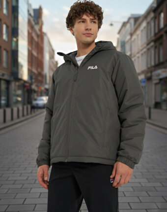 Куртка утепленная мужская FILA Essentials, Серый женщинам