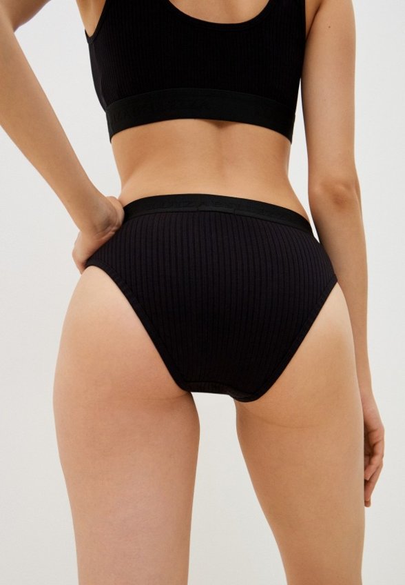 Трусы Luizabellezza Black Glitter