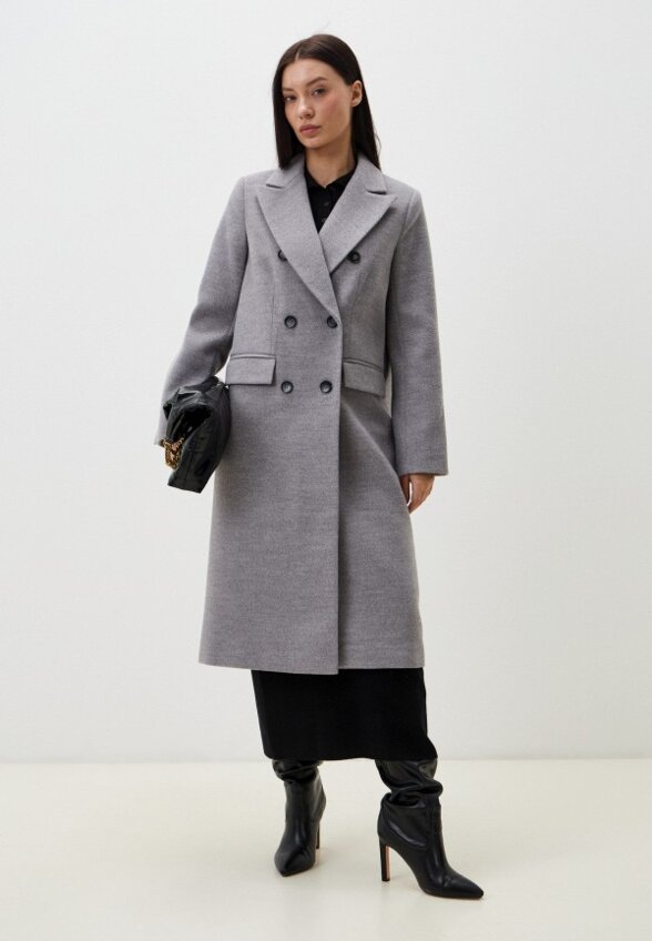 Пальто двубортное Neohit