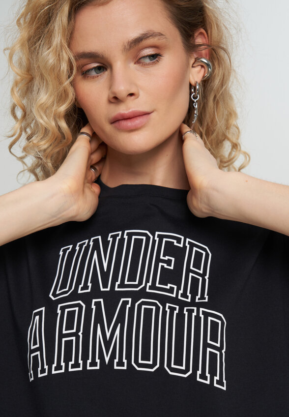 Футболка женская Under Armour Rival OS Campus, Черный