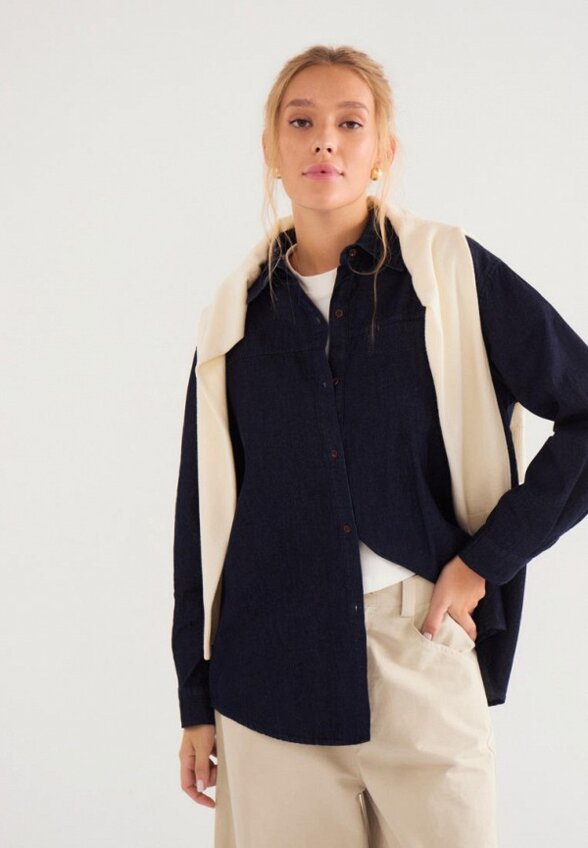 Рубашка джинсовая Vittoria Vicci