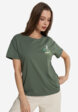 Футболка женская Protest Zoeli, Зеленый1  - превью