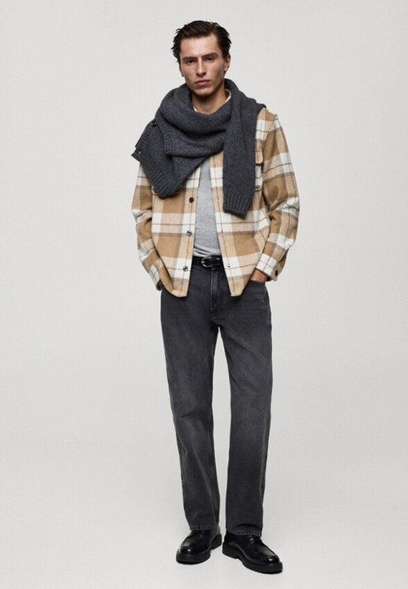 Рубашка Mango Man