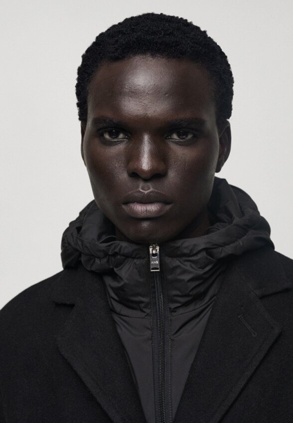 Пальто однобортное Mango Man