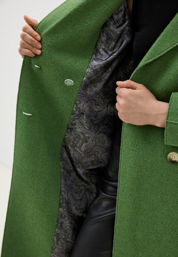 Пальто двубортное Pompa