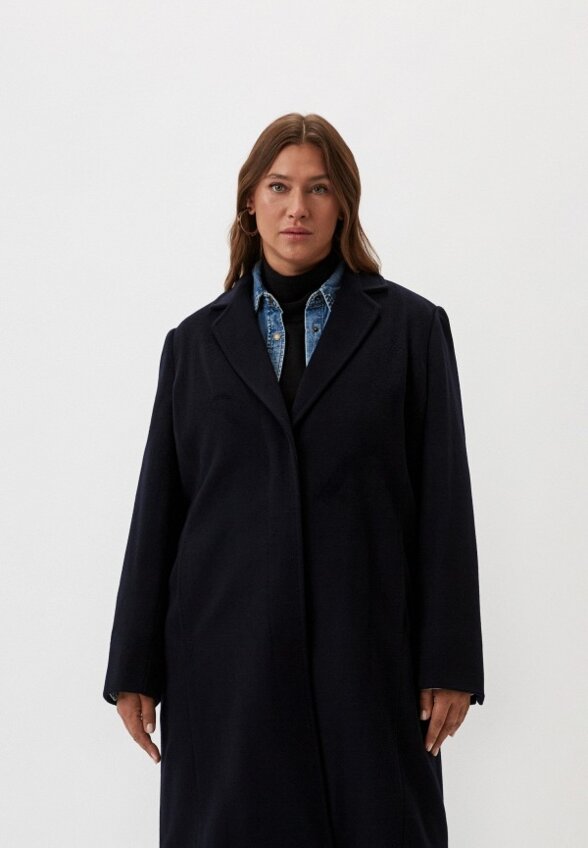 Пальто однобортное Marina Rinaldi